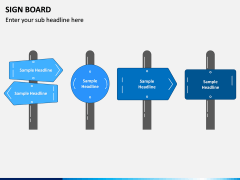 Sign Board PPT Slide 4