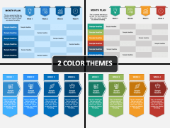 1 Month Plan PPT Cover Slide