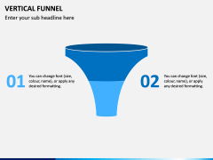 Vertical Funnel PPT Slide 11