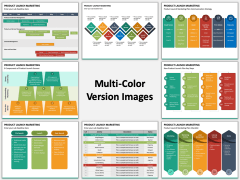 Product Launch Marketing Multicolor Combined