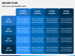 180 Day Plan PPT Slide 4