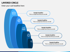 Layered Circle PPT Slide 5