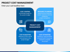 Project Cost Management PPT Slide 1