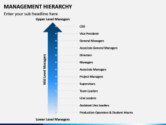 Management Hierarchy PPT Slide 5