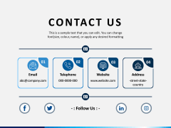 Contact Information Slides PPT Slide 5