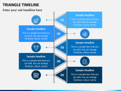 Triangle Timeline PPT Slide 4