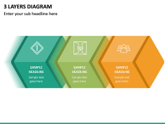3 Layers Diagram PPT Slide 2
