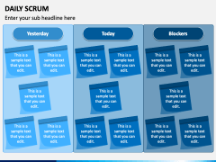 Daily SCRUM PPT Slide 2