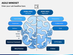 Agile Mindset PPT Slide 1