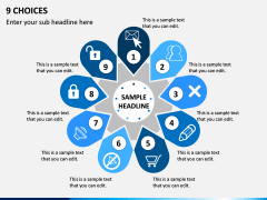 9 Choices PPT Slide 1