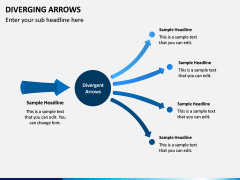 Diverging Arrows PPT Slide 10
