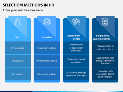Selection Methods in HR PPT Slide 3