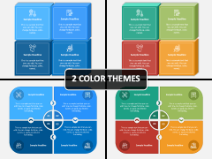 4 Box Matrix PPT Cover Slide