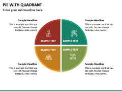 Pie With Quadrant PPT Slide 2
