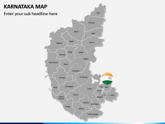Karnataka Map PPT Slide 2