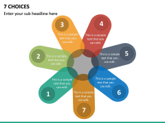 7 Choices PPT Slide 2