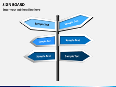 Sign Board PPT Slide 12