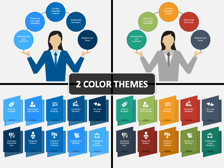 Product Marketing Manager Roles PPT Cover Slide