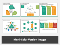 Collaborative Economy Multicolor Combined