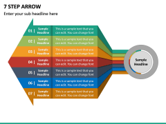 7 Step Arrow PPT Slide 2