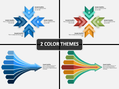 Converging Arrows PPT Cover Slide