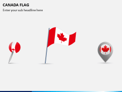 Canada Flag PPT Slide 1