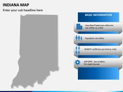 Indiana Map PPT Slide 4