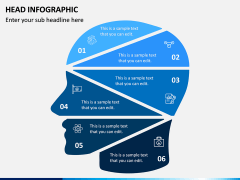 Head Infographics PPT Slide 7