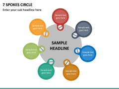 7 Spokes Circle PPT Slide 2