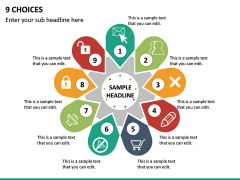 9 Choices PPT Slide 2