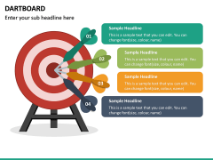 Dartboard PPT Slide 3