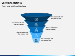 Vertical Funnel PPT Slide 15