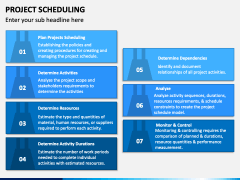 Project Scheduling PPT Slide 1