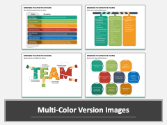 Barriers to Effective Teams Multicolor Combined