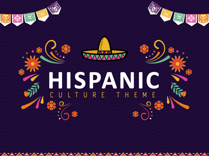 Hispanic Culture Theme PPT Slide 1