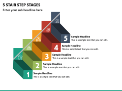 5 Stair Step Stages PPT Slide 2