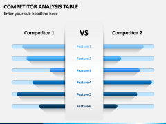 Competitor Analysis Table PPT Slide 7