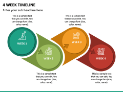 4 Week Timeline PPT Slide 2