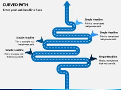 Curved Path PPT Slide 7