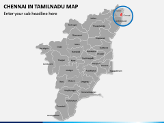 Chennai Map PPT Slide 5