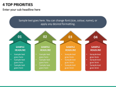 4 Top Priorities PPT Slide 2