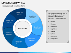 Stakeholder Wheel PPT Slide 4