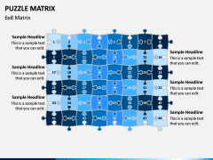 Puzzle Matrix PPT Slide 11