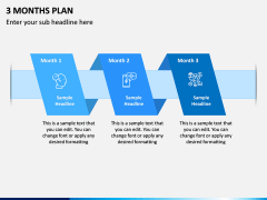 3 Months Plan PPT Slide 1