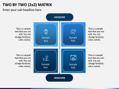 Two By Two (2x2) Matrix PPT Slide 4