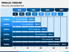 Parallel Timeline PPT Slide 2