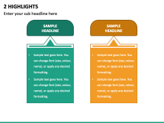 2 Highlights PPT Slide 2