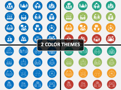Discussion Icons PPT Cover Slide
