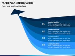 Paper Plane Infographic PPT Slide 6