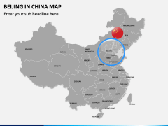 Beijing Map PPT Slide 4